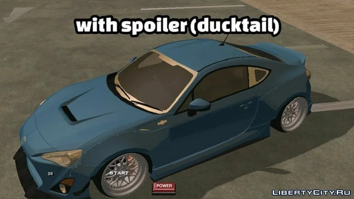 Rocket Bunny Toyota 86 2012 V1 / GTA San Andreas (iOS, Android)