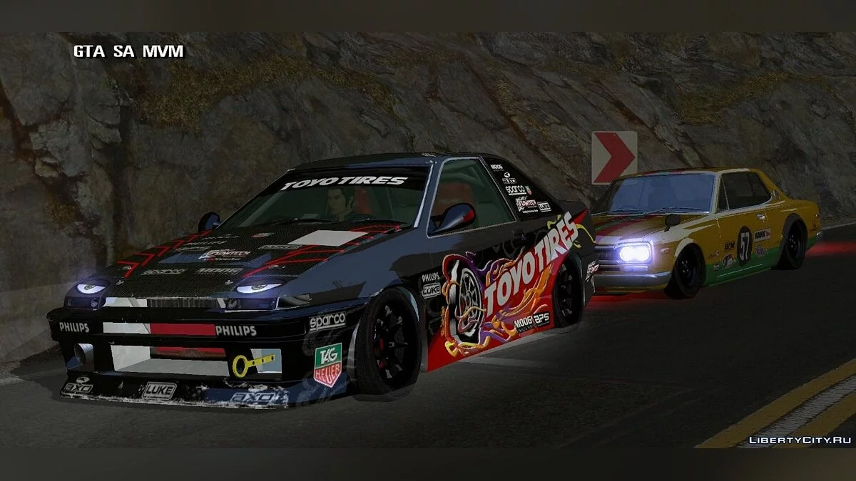 Toyota AE86 / GTA San Andreas (iOS, Android)