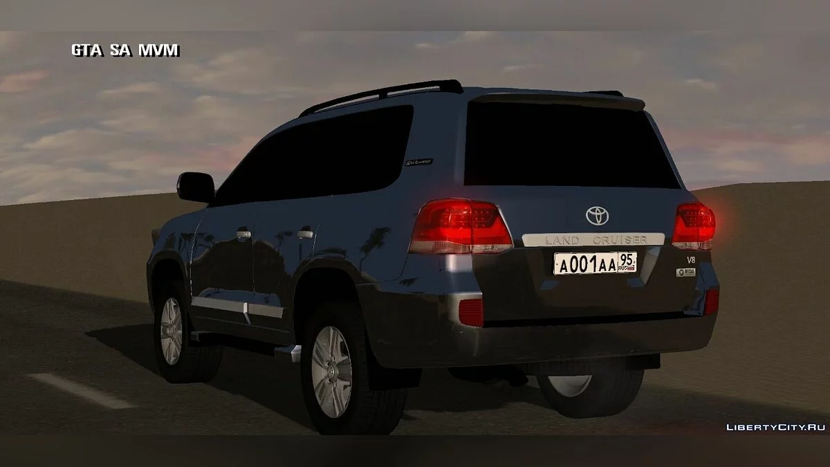 Toyota Land Cruiser oper style / GTA San Andreas (iOS, Android)