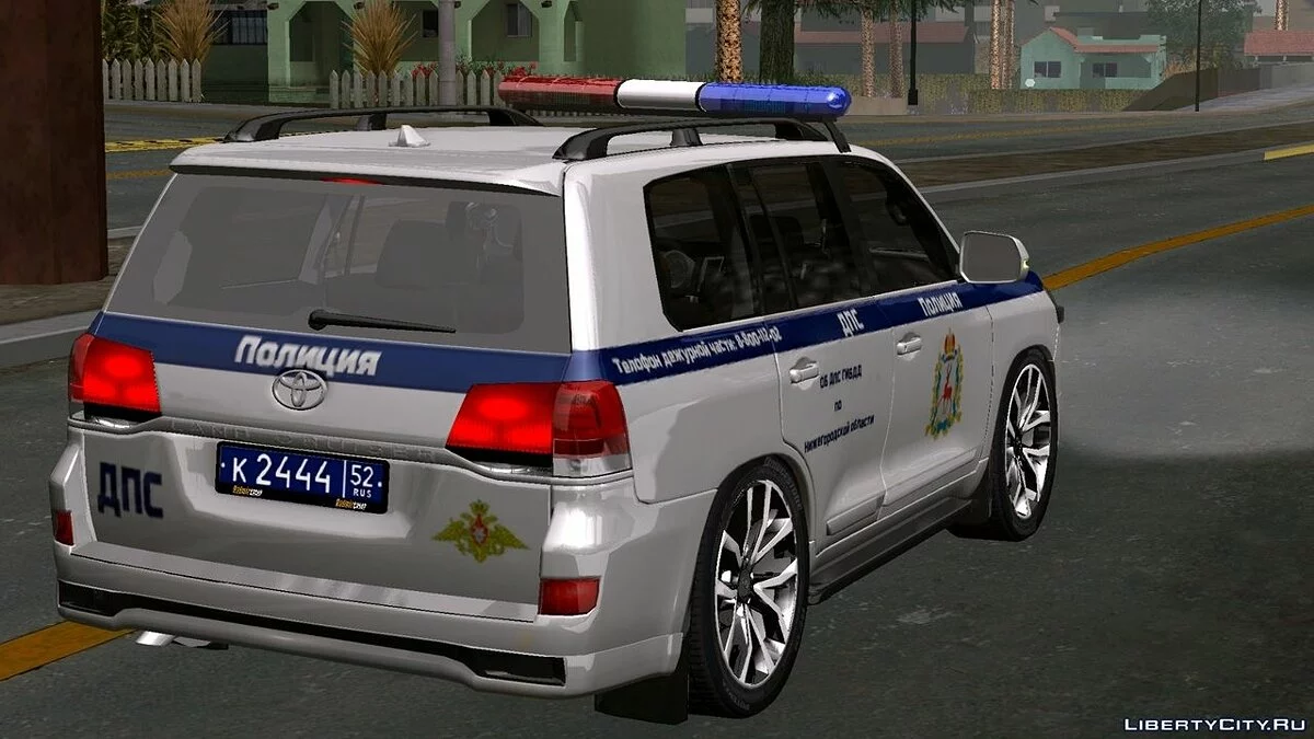 Toyota Land Cruiser (Polizei) / GTA San Andreas (iOS, Android)