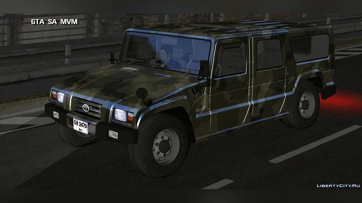 Toyota Mega Cruiser + вініли / GTA San Andreas (iOS, Android)