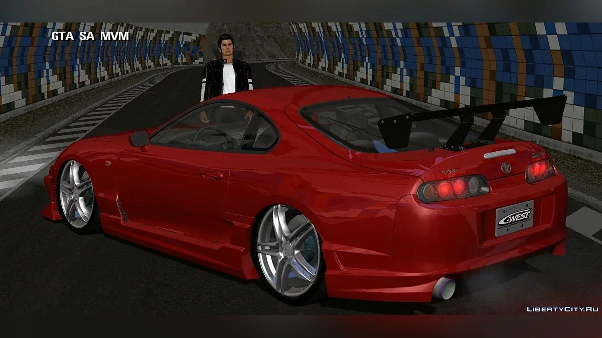 Toyota Supra + дрифт-настройки / GTA San Andreas (iOS, Android)