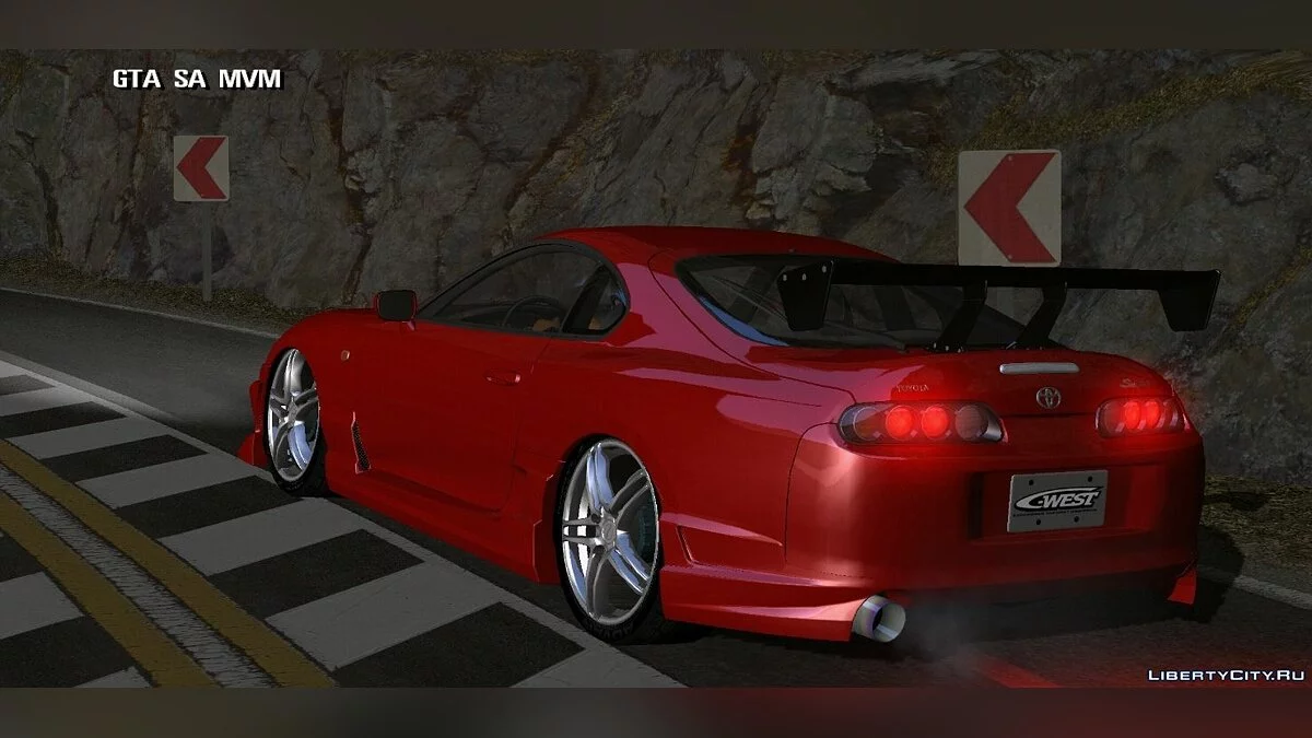 Toyota Supra + дрифт-настройки / GTA San Andreas (iOS, Android)