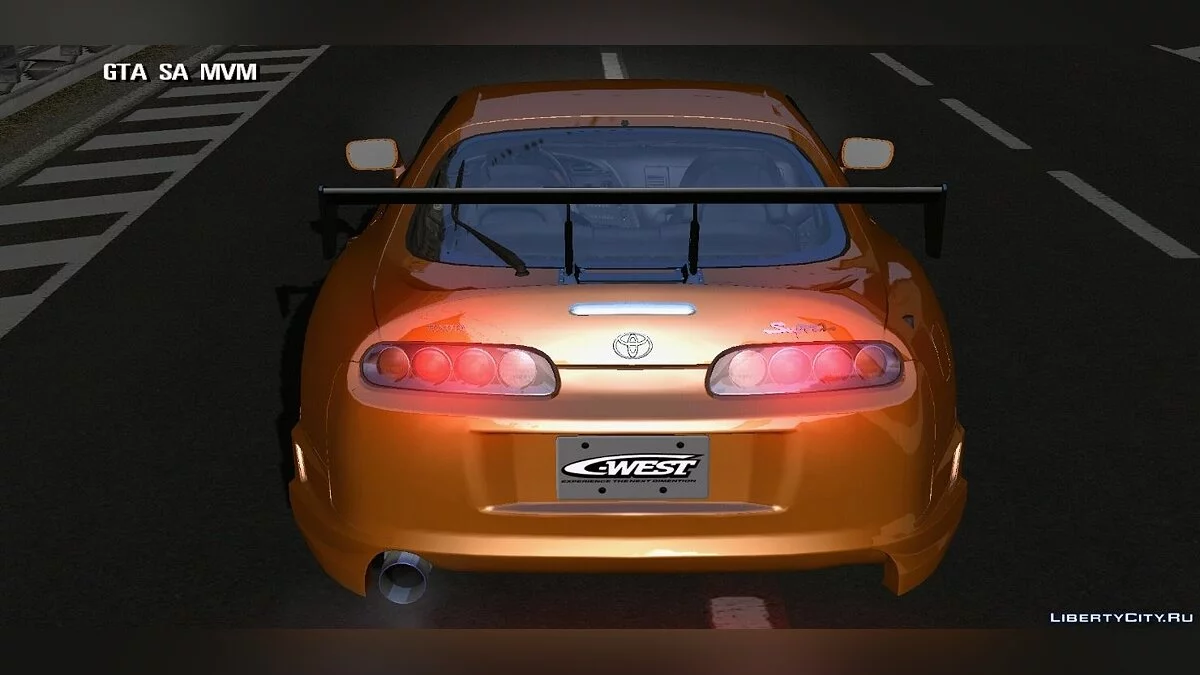 Toyota Supra + дрифт-настройки / GTA San Andreas (iOS, Android)