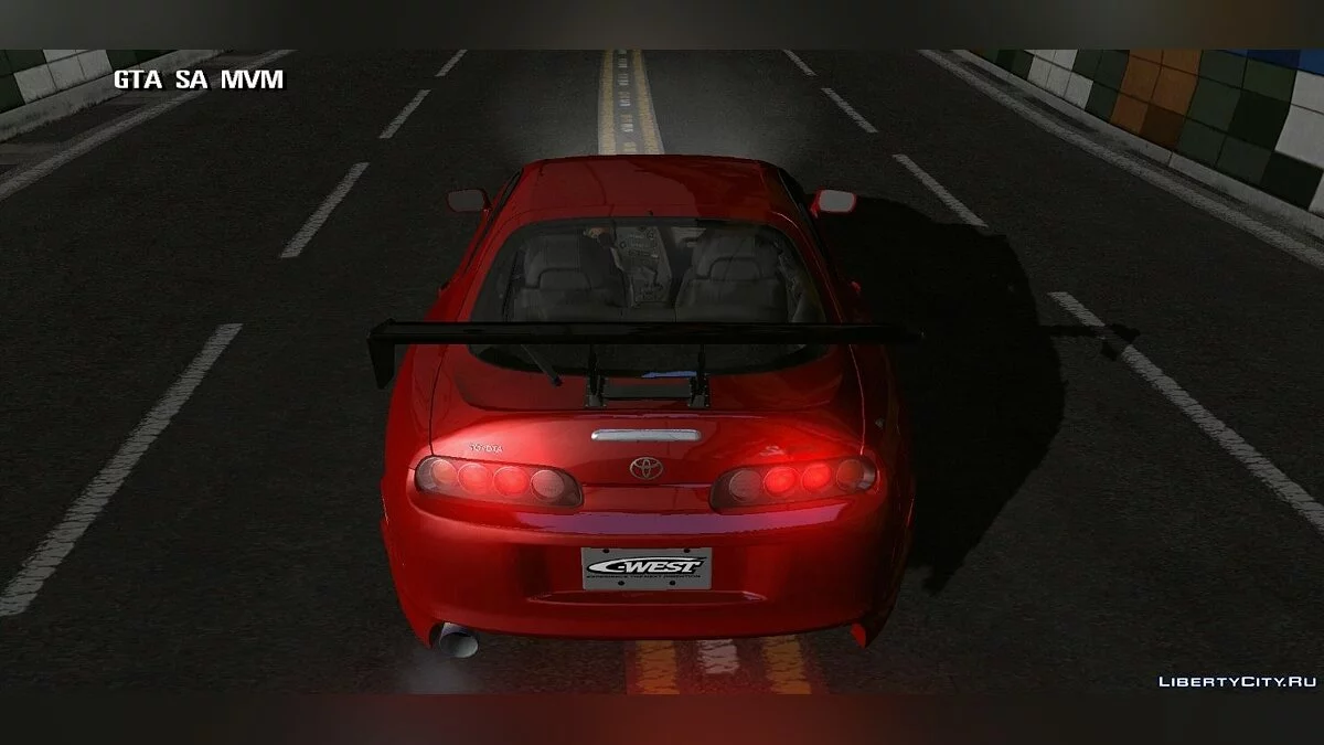 Toyota Supra + дрифт-настройки / GTA San Andreas (iOS, Android)