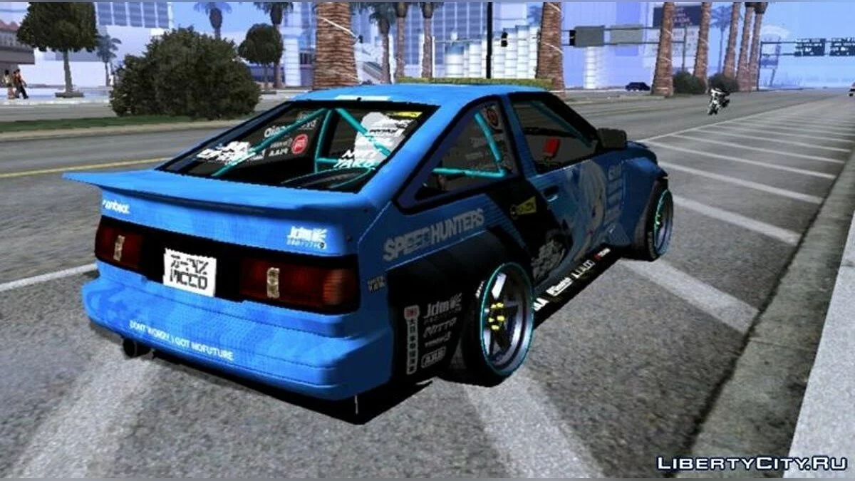 Toyota AE86 Aqua Itasha / GTA San Andreas (iOS, Android)