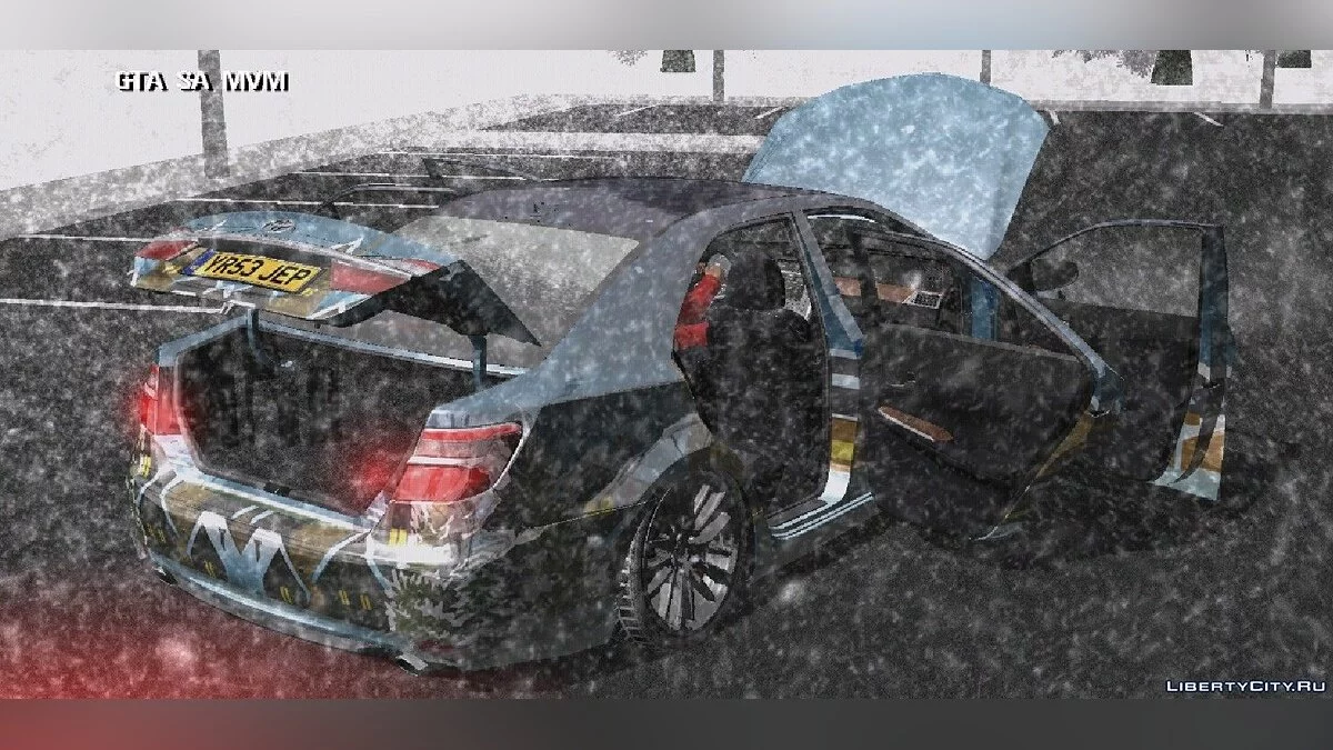 Toyota Camry — winter version / GTA San Andreas (iOS, Android)
