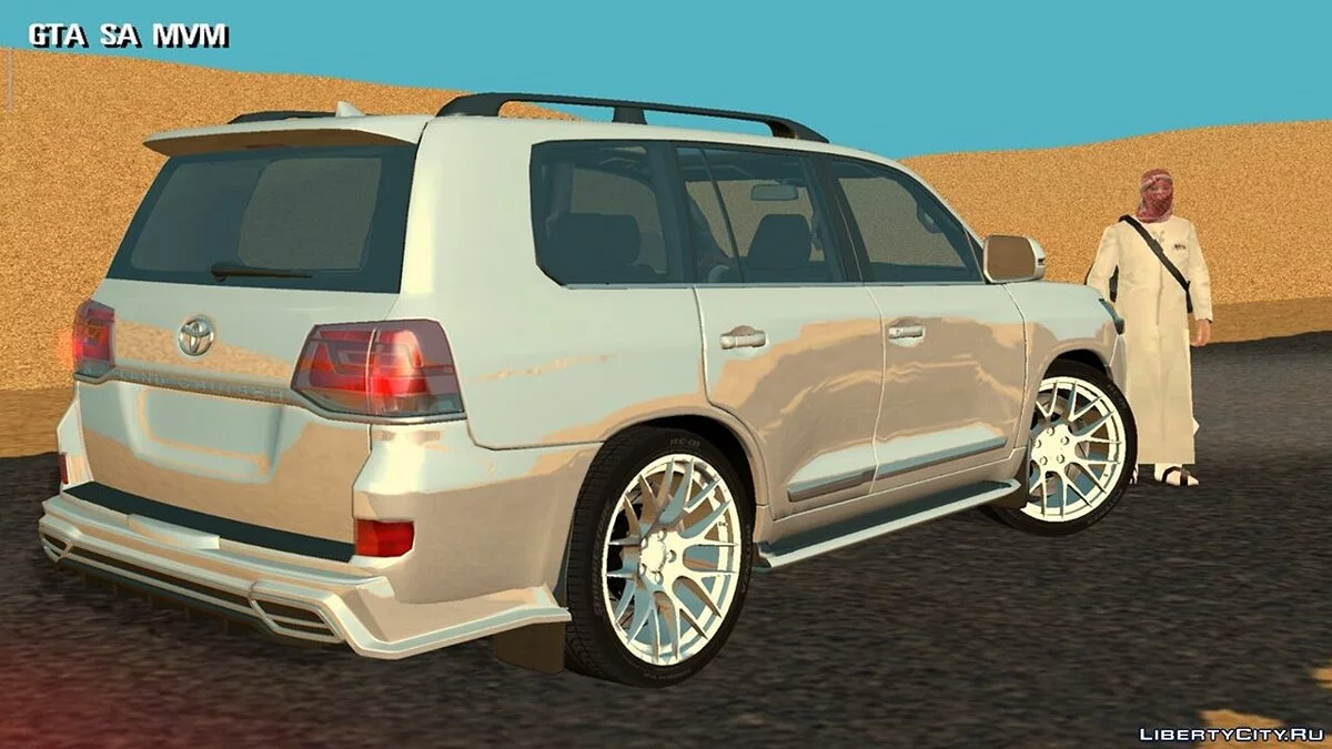 تويوتا لاند كروزر 200 ستوك / GTA سان أندرياس (iOS، أندرويد)