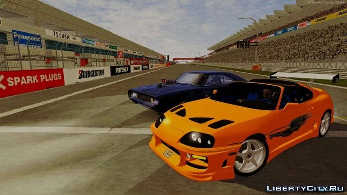 Toyota Supra MK IV Aerotop 1994 / GTA San Andreas (iOS, Android)