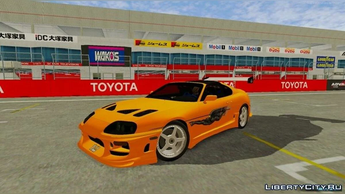 Toyota Supra MK IV Aerotop 1994 / GTA San Andreas (iOS, Android)