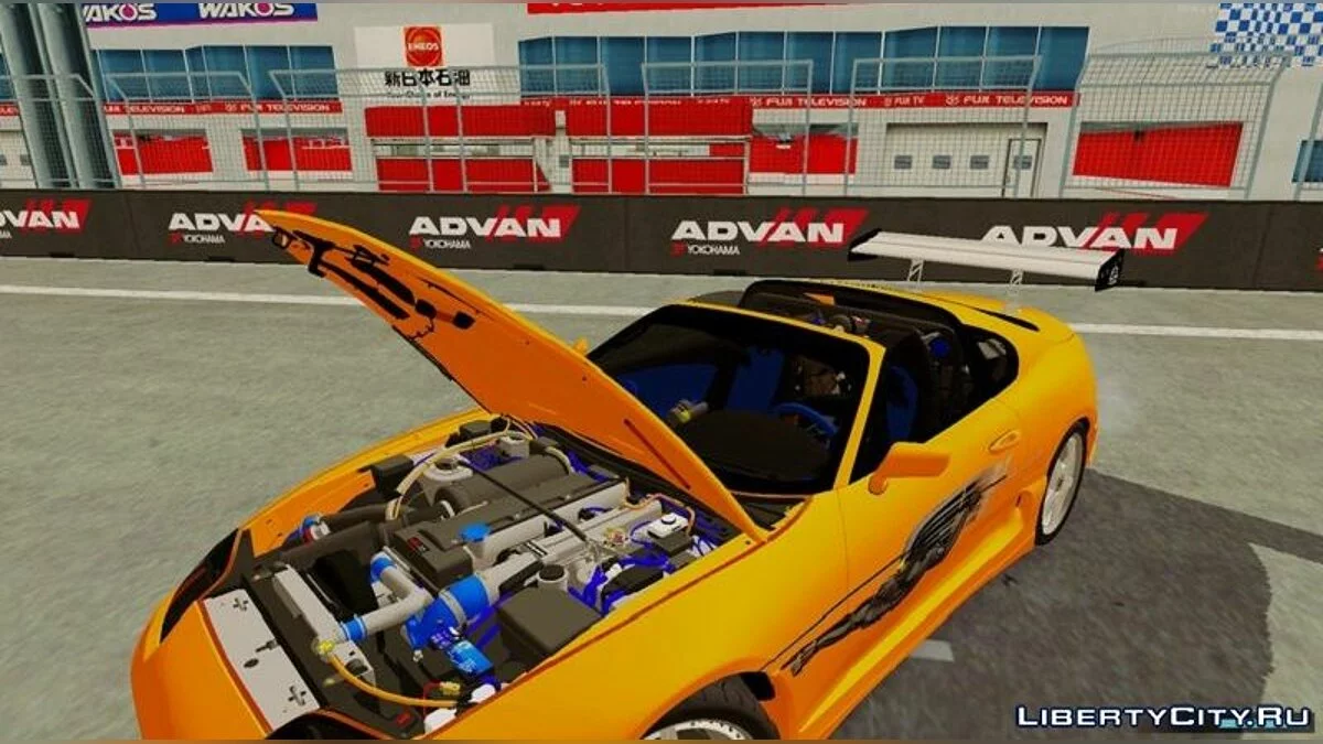 Toyota Supra MK IV Aerotop 1994 / GTA San Andreas (iOS, Android)