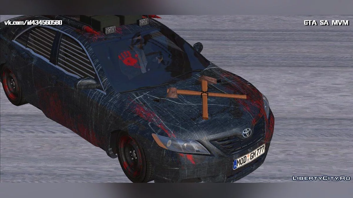 Toyota Camry 2007 3.5 Zombie / GTA San Andreas (iOS, Android)