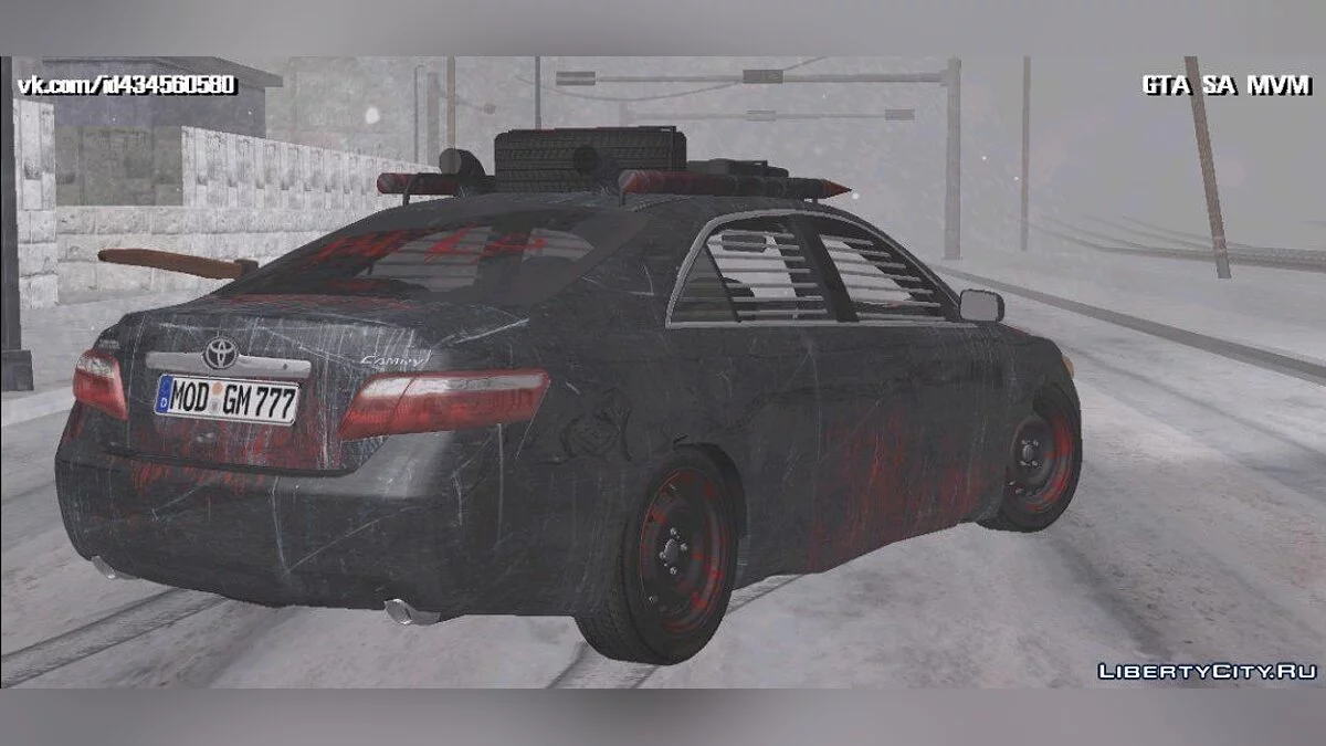 Toyota Camry 2007 3.5 Zombie / GTA San Andreas (iOS, Android)
