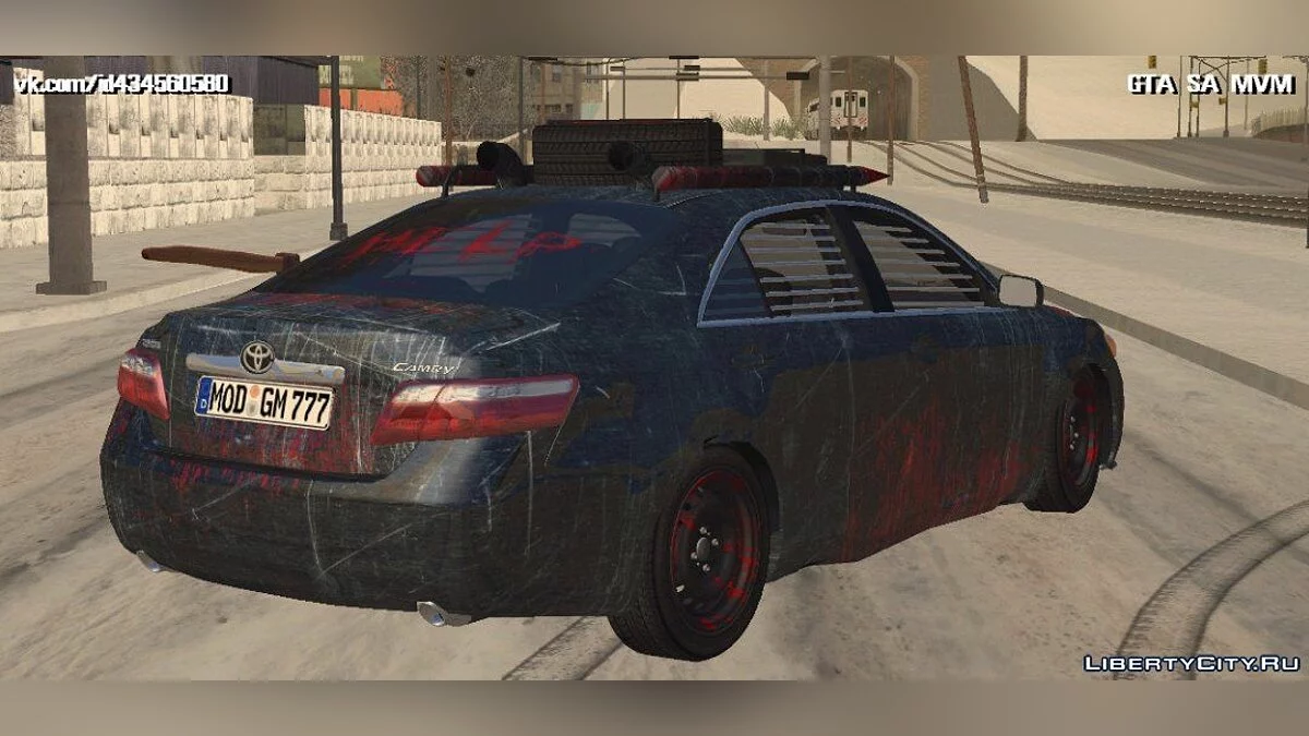 Toyota Camry 2007 3.5 Zombie / GTA San Andreas (iOS, Android)