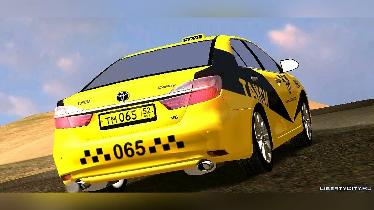 Toyota Camry 2014 ТАКСІ / GTA San Andreas (iOS, Android)