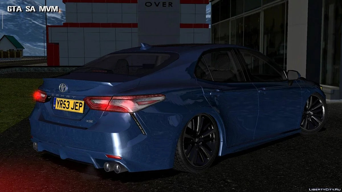 Toyota Camry 2018 - النسخة المدنية والشرطة / GTA سان أندرياس (iOS، أندرويد)