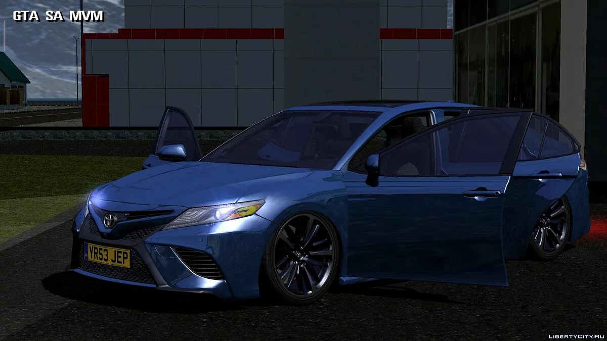 Toyota Camry 2018 - النسخة المدنية والشرطة / GTA سان أندرياس (iOS، أندرويد)
