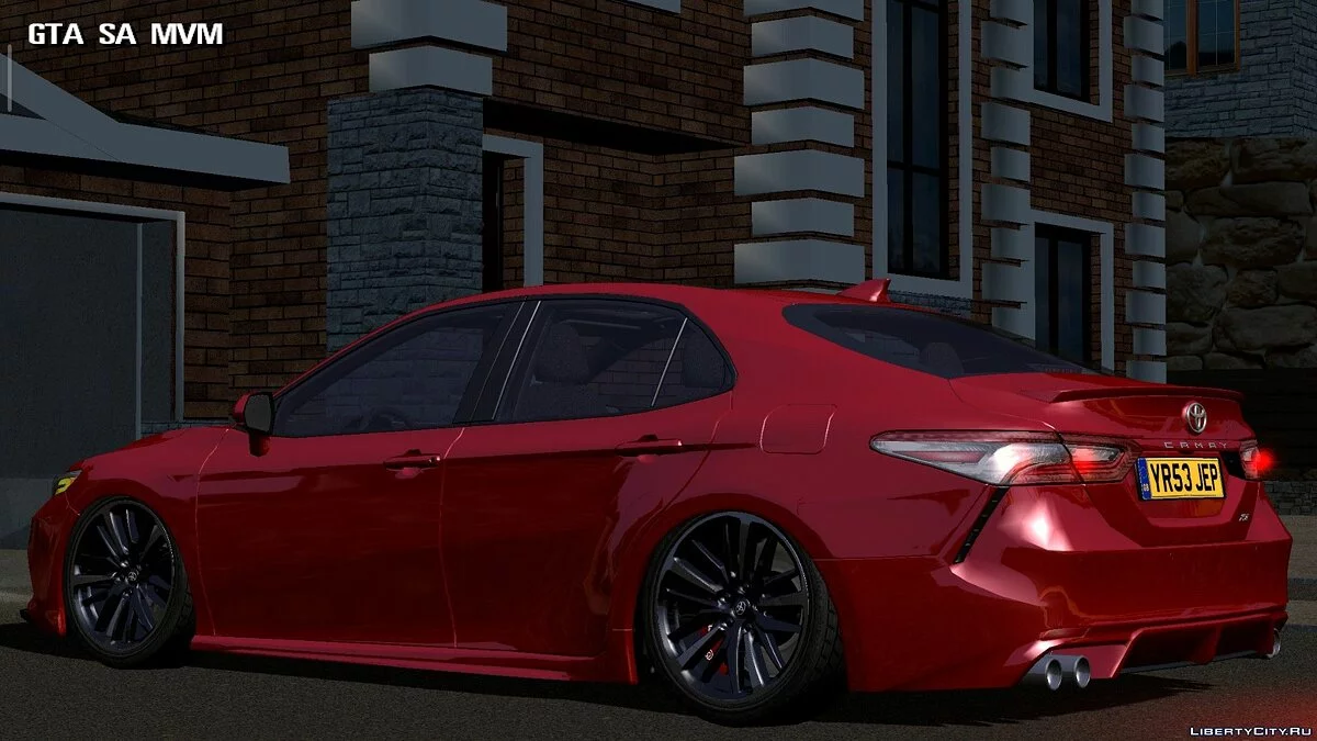 Toyota Camry 2018 - النسخة المدنية والشرطة / GTA سان أندرياس (iOS، أندرويد)