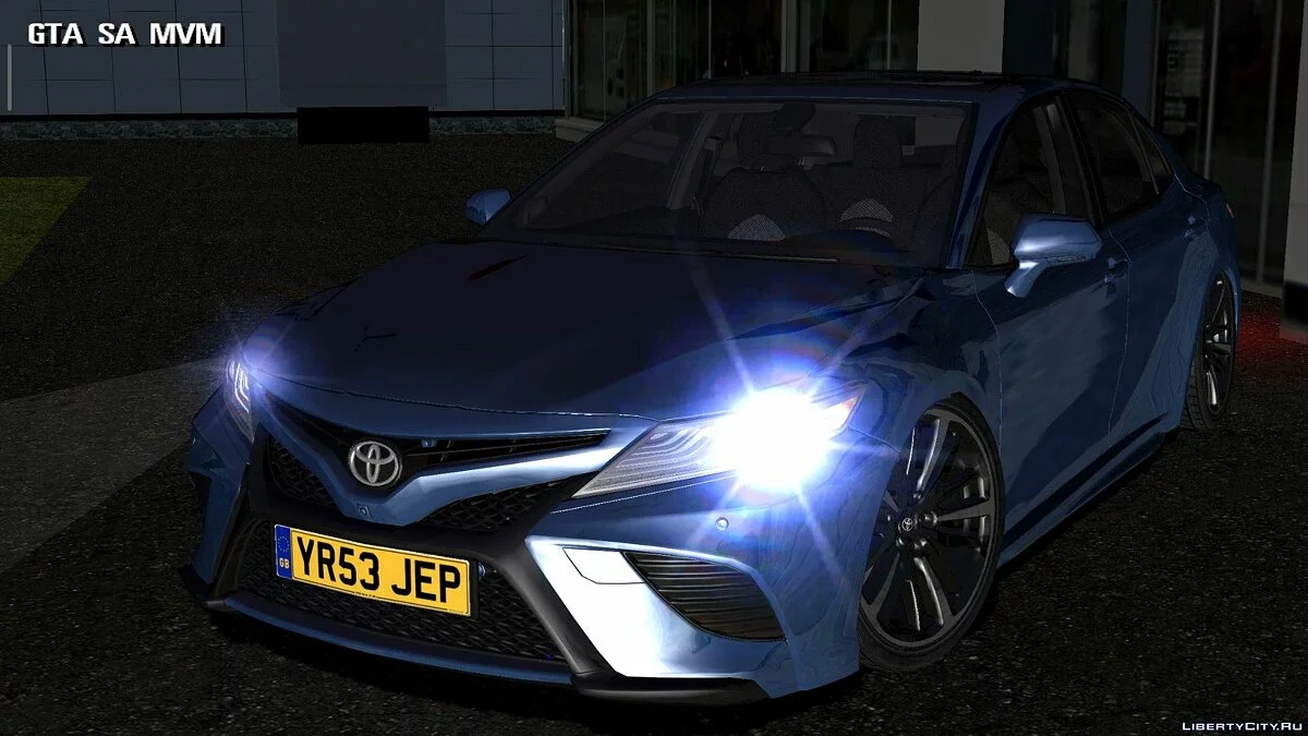 Toyota Camry 2018 - النسخة المدنية والشرطة / GTA سان أندرياس (iOS، أندرويد)