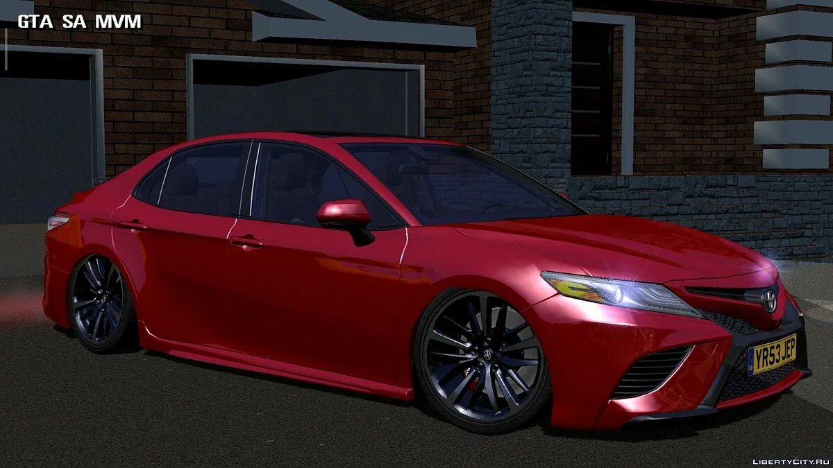 Toyota Camry 2018 - النسخة المدنية والشرطة / GTA سان أندرياس (iOS، أندرويد)