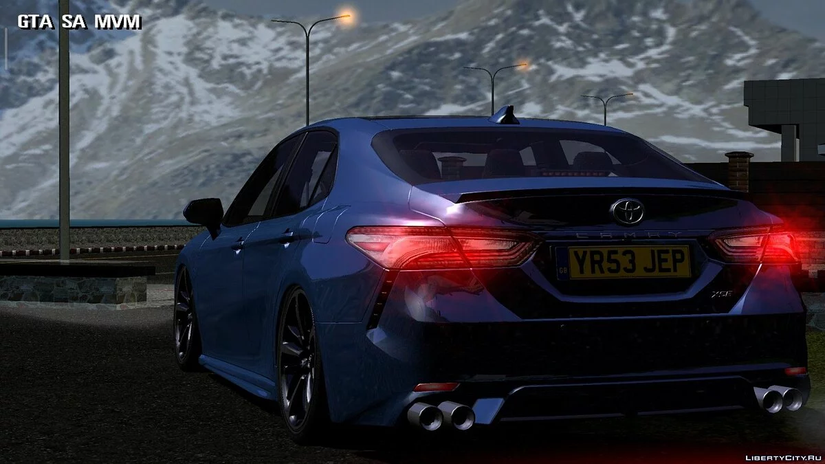 Toyota Camry 2018 - النسخة المدنية والشرطة / GTA سان أندرياس (iOS، أندرويد)