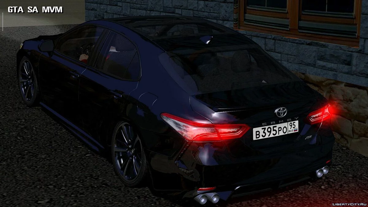 Toyota Camry 2018 — Stock and Police / GTA San Andreas (iOS, Android)