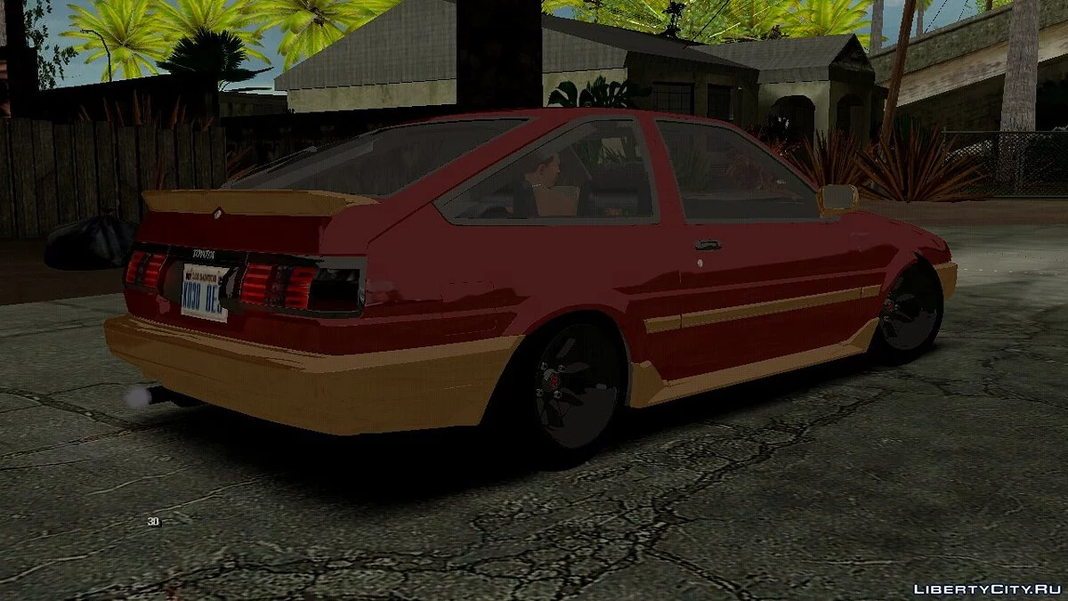 Toyota AE86 (solo DFF) / GTA San Andreas (iOS, Android)