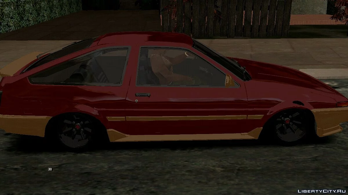 Toyota AE86 (solo DFF) / GTA San Andreas (iOS, Android)