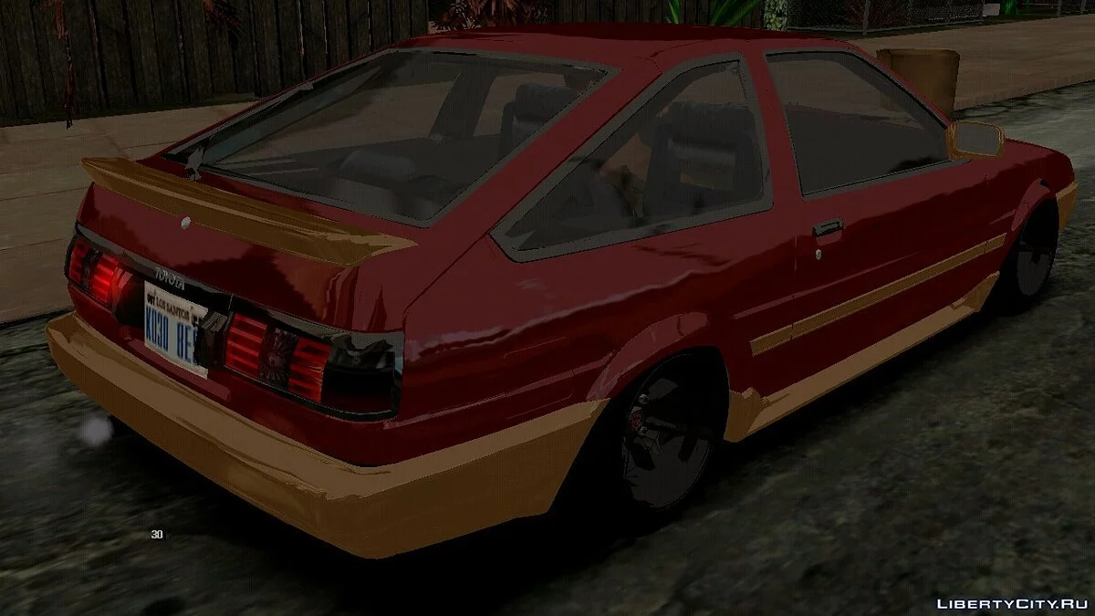 Toyota AE86 (solo DFF) / GTA San Andreas (iOS, Android)