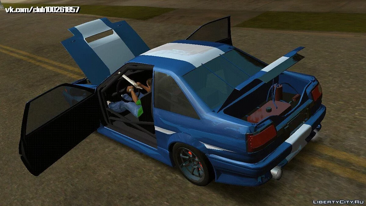 Toyota AE86 v0.2 (только DFF) / GTA San Andreas (iOS, Android)