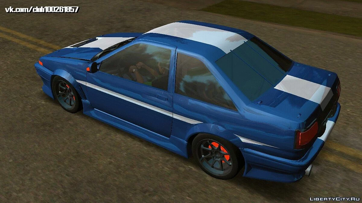 Toyota AE86 v0.2 (только DFF) / GTA San Andreas (iOS, Android)