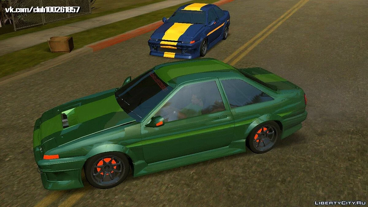 Toyota AE86 v0.2 (только DFF) / GTA San Andreas (iOS, Android)