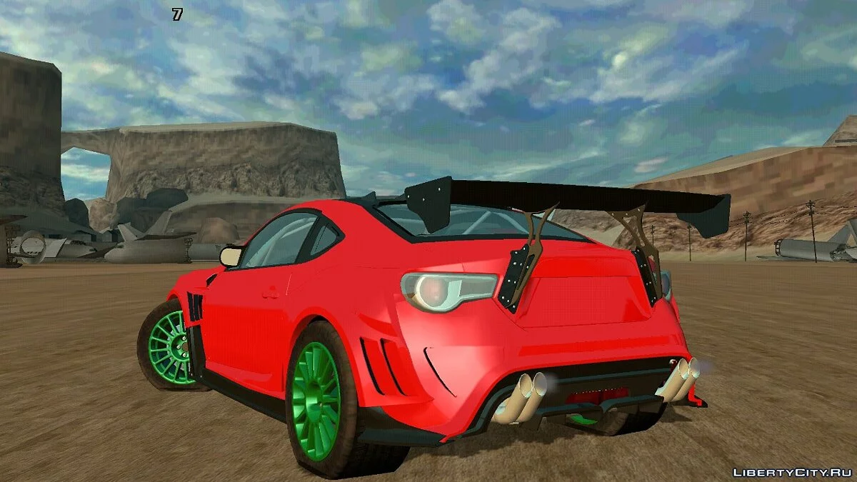 Toyota GT86 з NFS No Limits (лише DFF) / GTA San Andreas (iOS, Android)