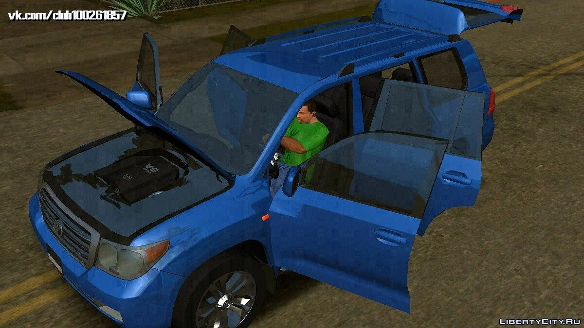 Toyota Land Cruiser 200 (только DFF) / GTA San Andreas (iOS, Android)
