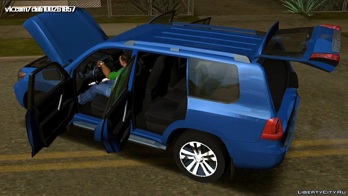 Toyota Land Cruiser 200 (только DFF) / GTA San Andreas (iOS, Android)