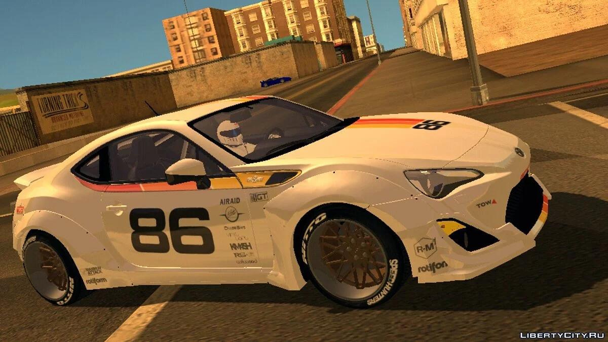 KM4SH Toyota GT86 2012 (SA lights) для мобільних пристроїв / GTA San Andreas (iOS, Android)