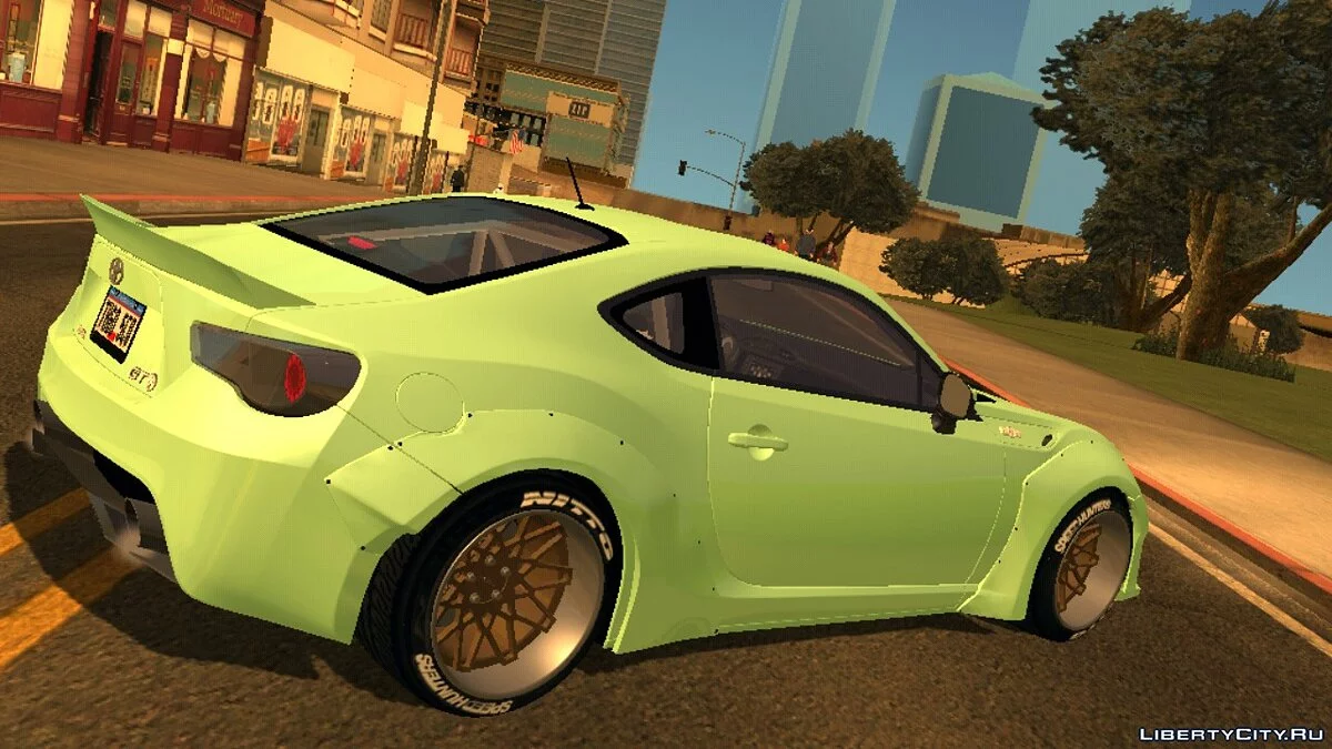 KM4SH Toyota GT86 2012 (SA lights) для мобільних пристроїв / GTA San Andreas (iOS, Android)