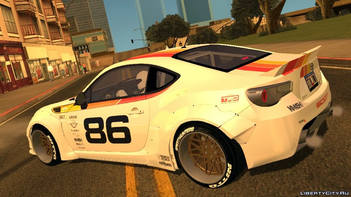 KM4SH Toyota GT86 2012 (SA lights) для мобільних пристроїв / GTA San Andreas (iOS, Android)