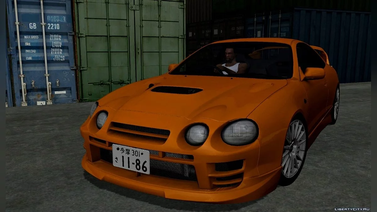 TOYOTA Celica GT-Four ST205 / GTA San Andreas (iOS, Android)