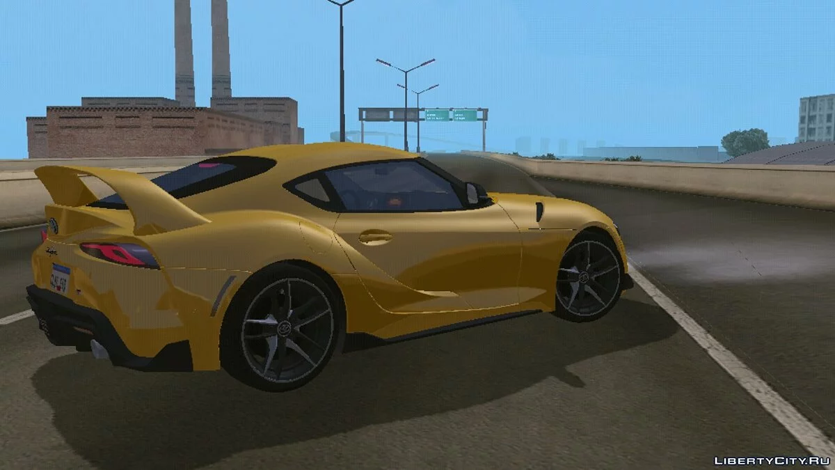 تويوتا GR سوبرا / GTA سان أندرياس (iOS، أندرويد)