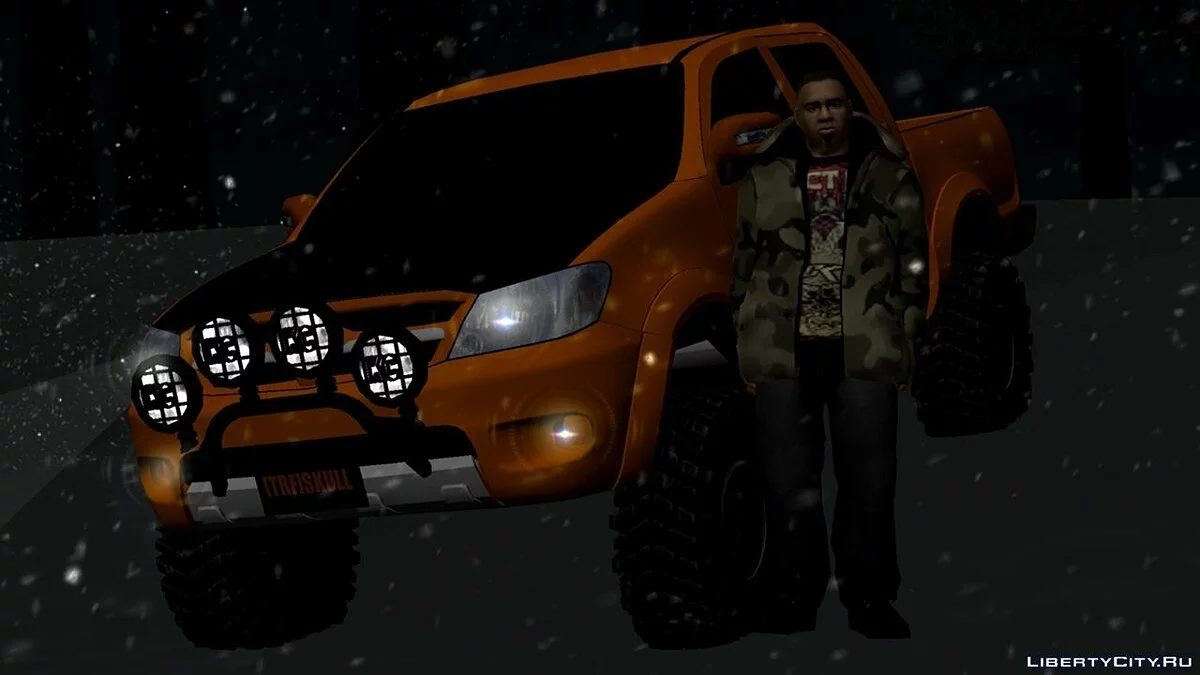Toyota Hilux off-road 4x4 / GTA San Andreas (iOS, Android)
