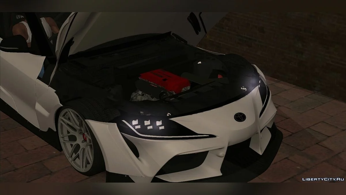 Toyota Supra A90 2019 Rocket Bunny Pandem / GTA San Andreas (iOS, Android)