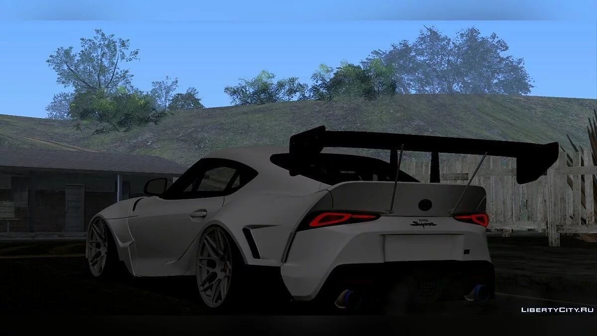 Toyota Supra A90 2019 Rocket Bunny Pandem / GTA San Andreas (iOS, Android)