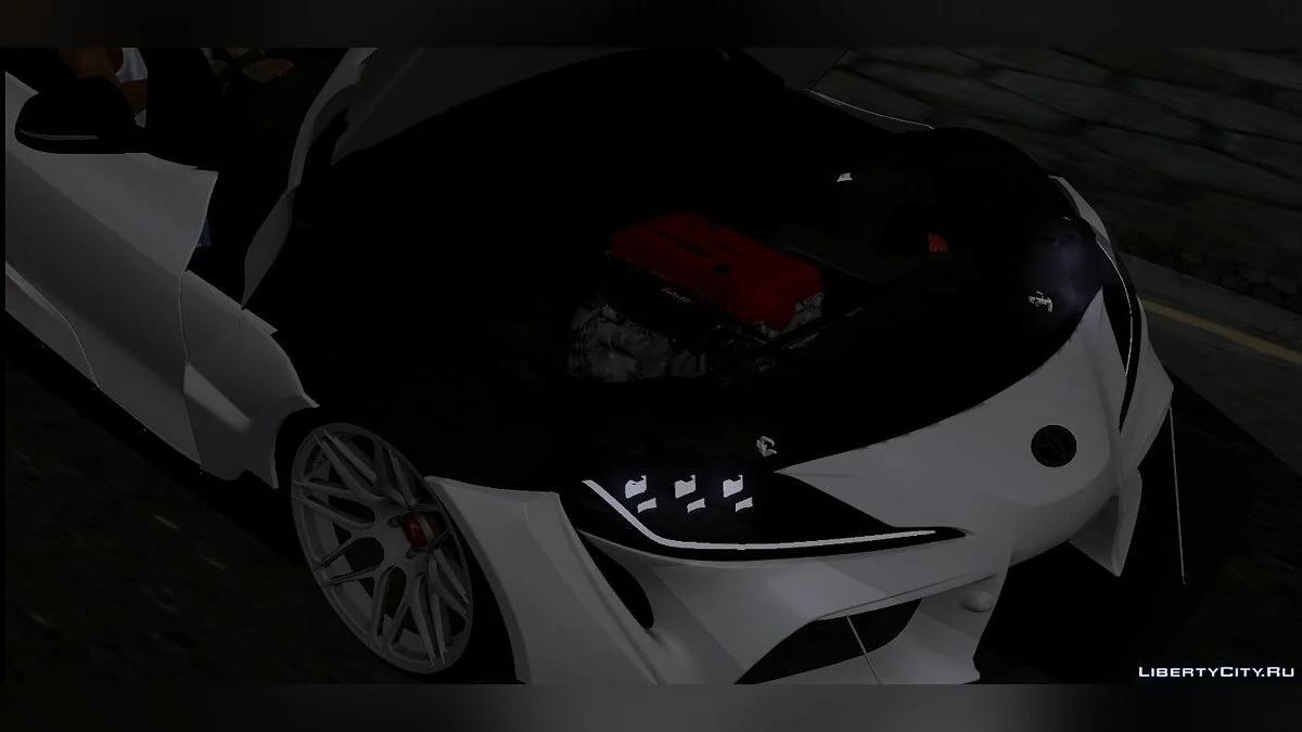 Toyota Supra A90 2019 Rocket Bunny Pandem / GTA San Andreas (iOS, Android)