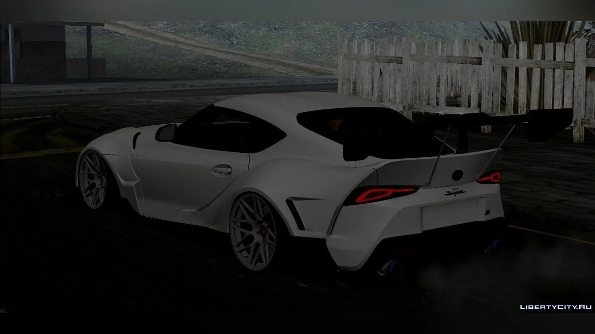 Toyota Supra A90 2019 Rocket Bunny Pandem / GTA San Andreas (iOS, Android)