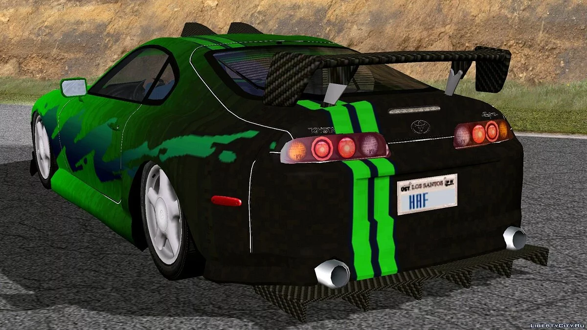 Toyota Supra + tuning / GTA San Andreas (iOS, Android)