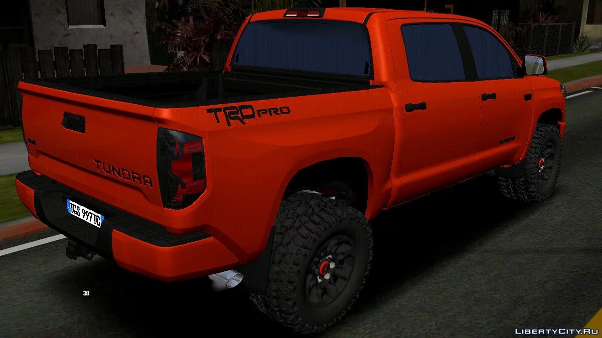 2021 Toyota Tundra TRD (тільки DFF) / GTA San Andreas (iOS, Android)