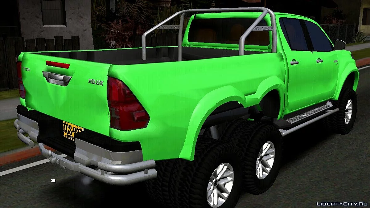 丰田海拉克斯 6x6 2016 (仅限 DFF) / GTA San Andreas (iOS, Android)