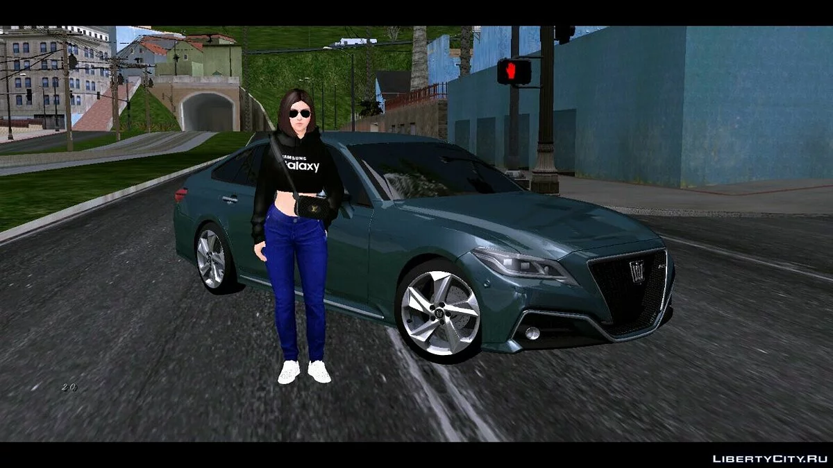 2021 Toyota Crown Hybrid RS (solo DFF) / GTA San Andreas (iOS, Android)