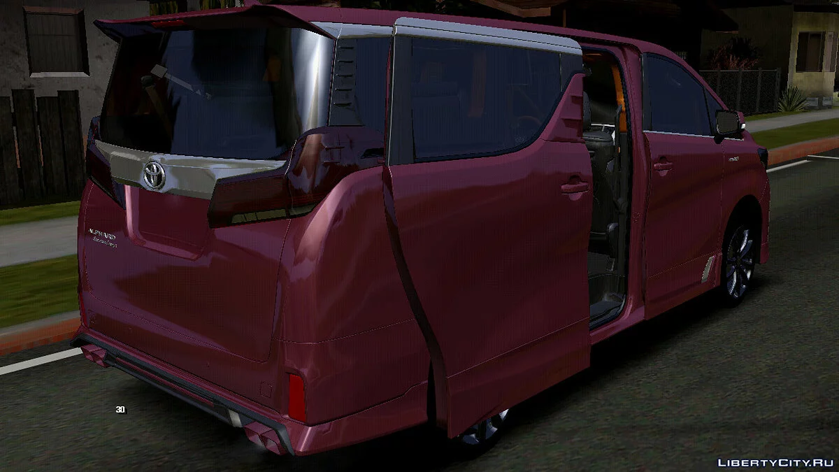 Toyota Alphard Hybrid Trd (тільки DFF) / GTA San Andreas (iOS, Android)